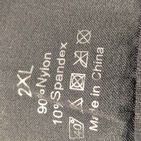 Lot of 2 bralettes. 2XL and XXXL. Dark colors - Picture 3 of 6